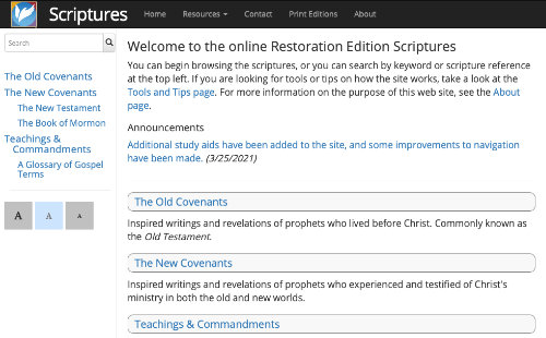 Digital and Ebook Scriptures